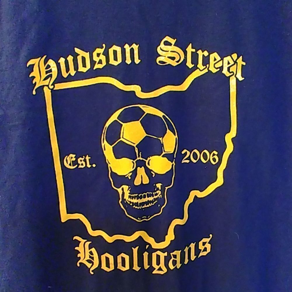 2/$20 Hudson Street Hooligans Elevator Brewing Columbus Crew Tee - Picture 2 of 5